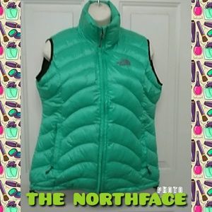 THE NORTH FACE 100% POLAR FIBER PUFFER VEST